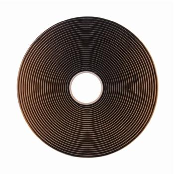 BUTYL FOAM TAPE Black 6 mm x 17 m Round 